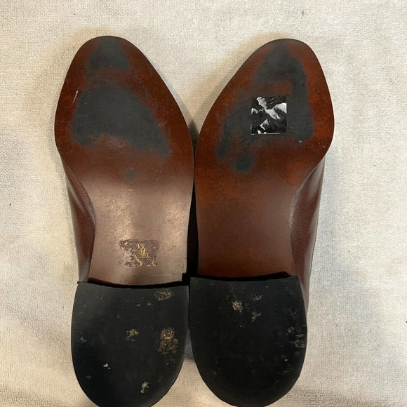 VTG Oakwood Kidskin Upper Oxford Wingtip Brown Men’s Shoes USA Made 9 Beautiful
